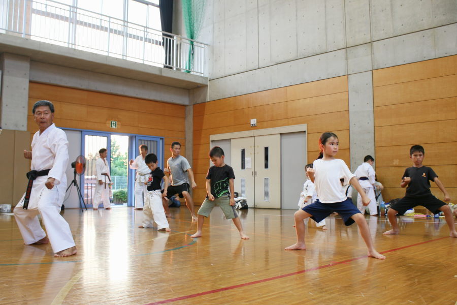 幼稚園児から80代まで、幅広い年代が在籍